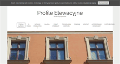 Desktop Screenshot of profile-elewacyjne.eu